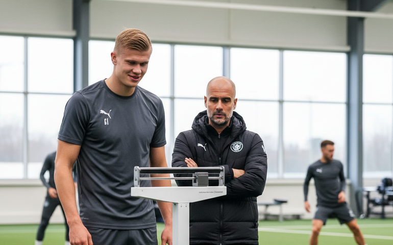 Guardiola pesa jogadores após Natal e Haaland exibe resultado nas redes