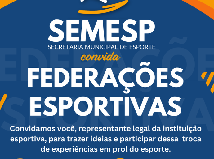Semesp reunirá federações esportivas em evento sobre Prática Desportiva