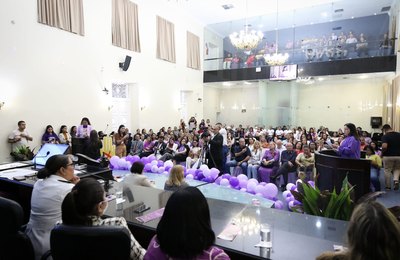 Agosto Lilás e Lei Maria da Penha são debatidos em sessão especial da ALE