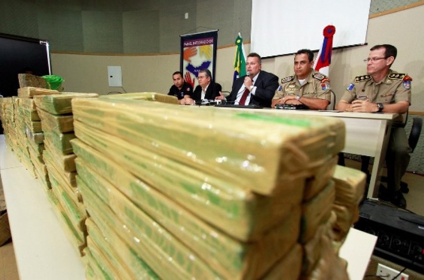 Forças de Segurança apreendem 205 kg de drogas e prendem três pessoas