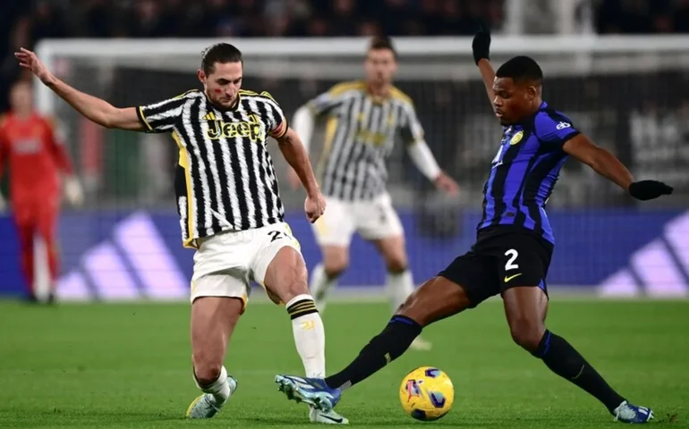 Juventus vence de virada e diminui distância para a líder Inter de Milão no Italiano