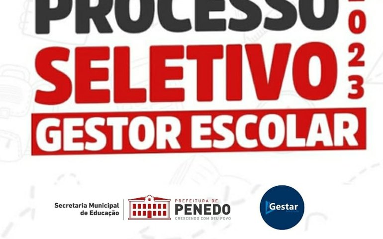 SEMED Penedo lança segundo edital para seleção simplificada de gestor escolar