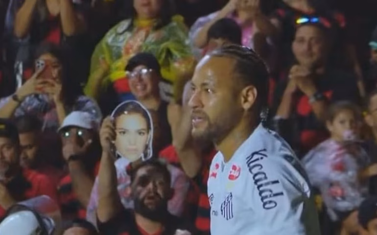 Neymar valoriza empate do Santos 'na raça' com o Sport e fala em 'zerar a mente'