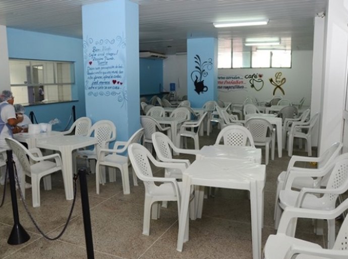 Refeitório do Hospital Geral do Estado passa por reforma