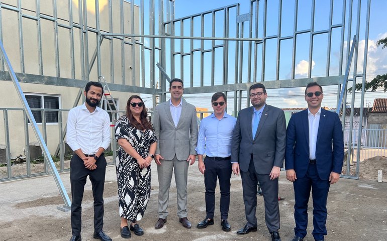 Vagner Paes visita obra de ampliação da OAB Subseção Arapiraca