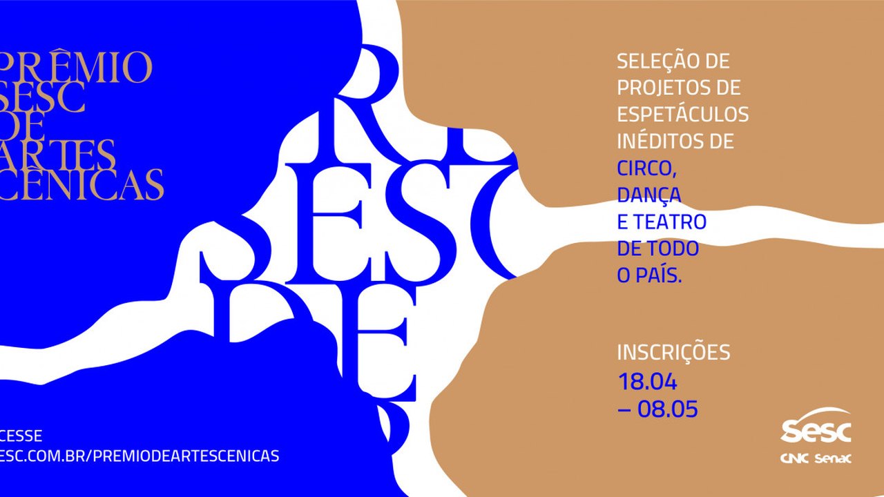 Sesc lança prêmio para estimular as artes cênicas