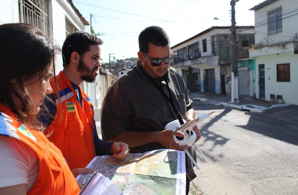 Mapeamento Defesa Civil / Foto: Débora Sales 