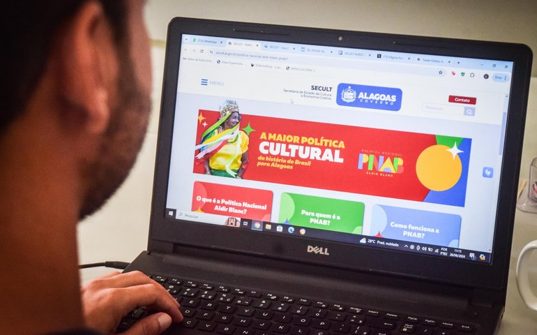  Secult lança página para a Política Nacional Aldir Blanc em Alagoas 