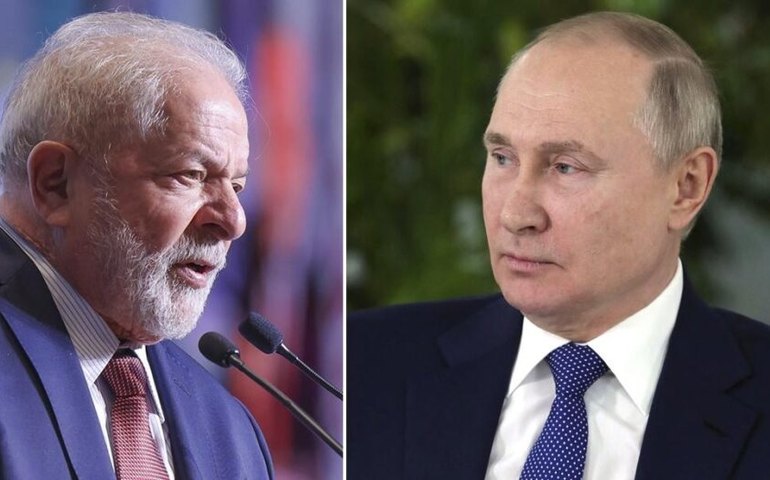 Lula fala com Putin: ‘desejou o fortalecimento da relação entre os dois países’