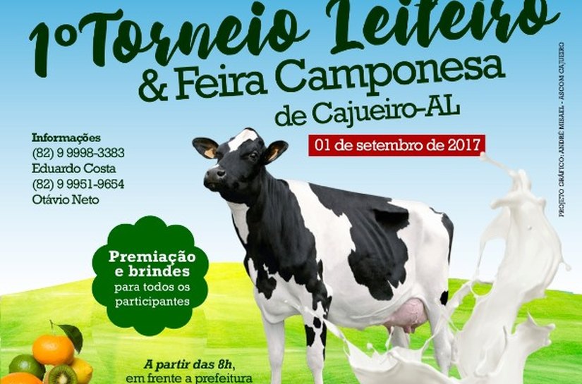Prefeitura realiza I Torneio Leiteiro e Feira Camponesa de Cajueiro
