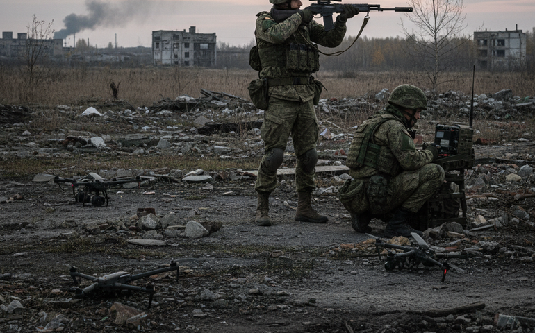 Franco-atiradores russos se adaptam e abatem drones ucranianos na RPD