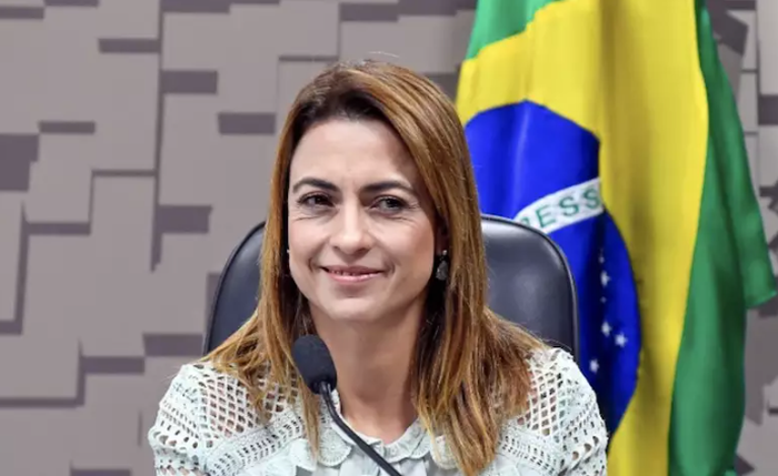 A candidata Soraya Thronicke (União Brasil)