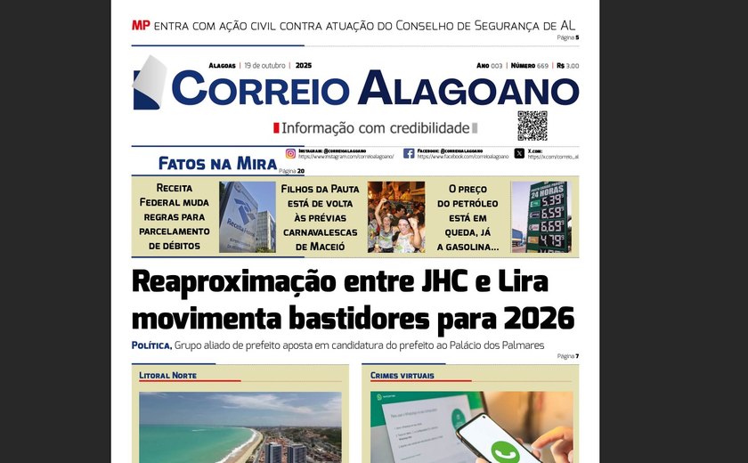 Reaproximação entre JHC e Lira movimenta bastidores para 2026