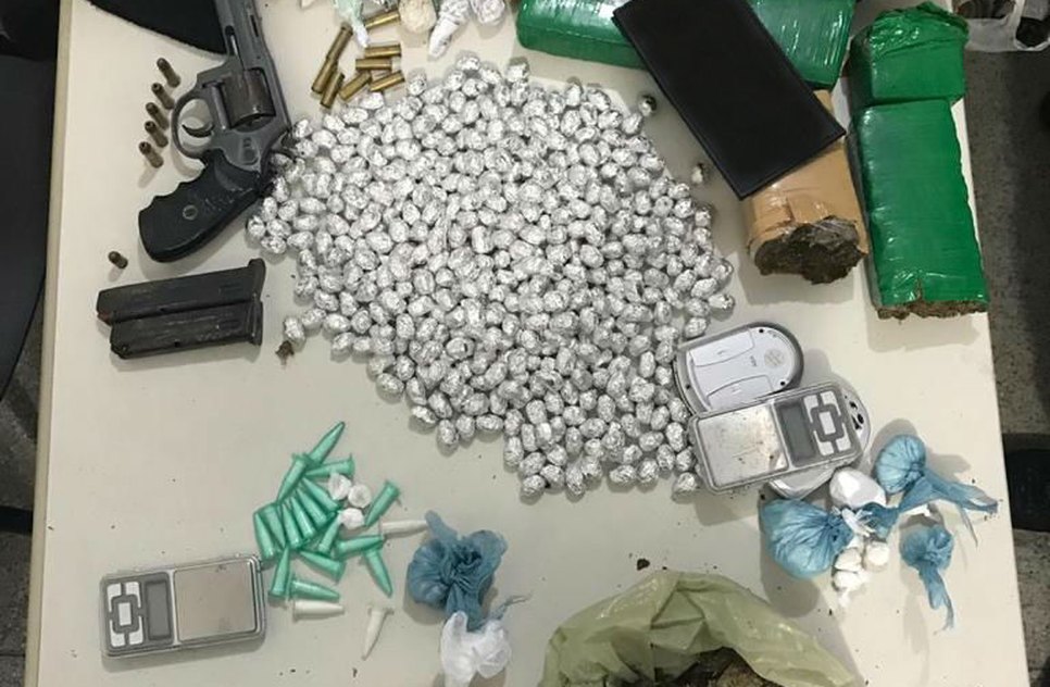 APREENSÃO DROGAS EM SOCORRO / Foto: SSP/SE