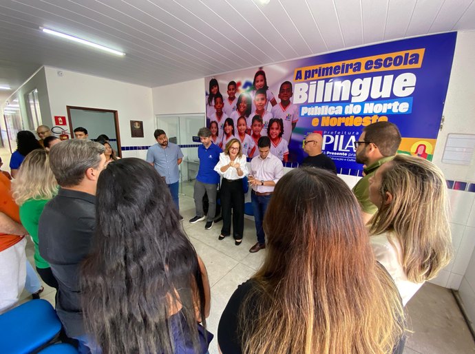 Maceió, Paripueira e União conhecem metodologia de ensino bilíngue implantada no Pilar