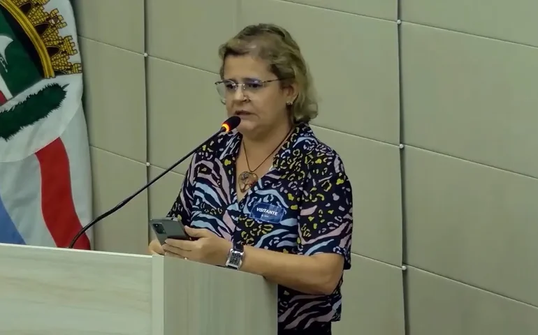 Em audiência pública, presidenta do SASEAL aponta o outro lado da Atenção Básica de Saúde de Maceió