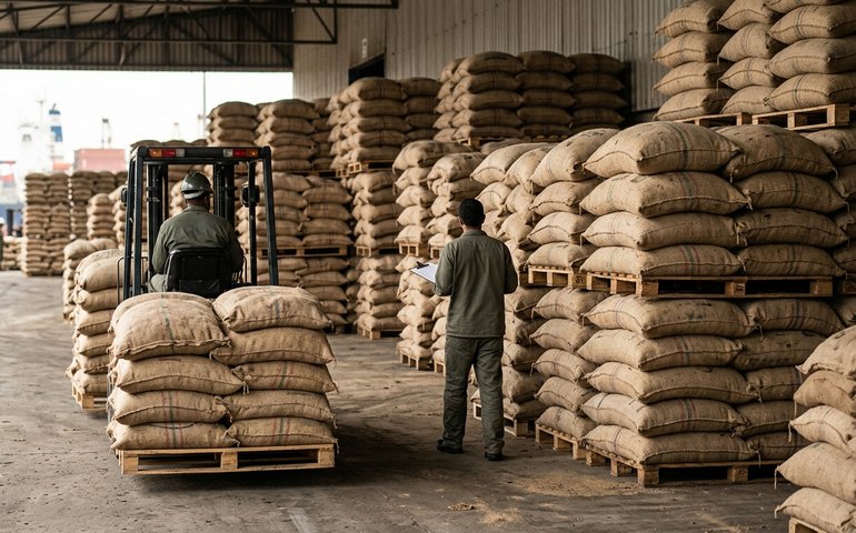 Exportações brasileiras de café caem 13,6% no 1º trimestre de 2026