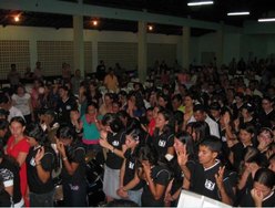Festa dos jovens na AD em Feira Grande