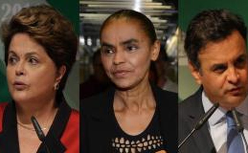 Pesquisa CNT: Dilma tem 34,2% das intenções de voto; Marina, 28,2%; e Aécio, 16%
