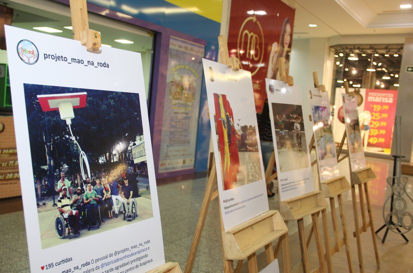 Arapiraca: Mostra fotográfica da Fábrica de Sonhos estreia no shopping