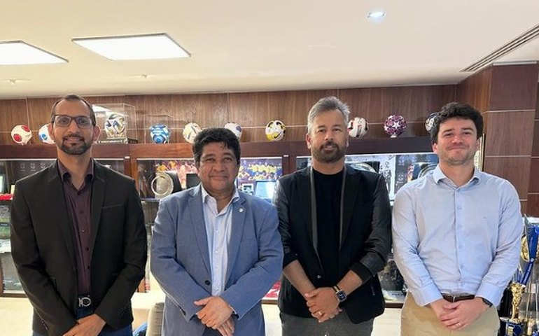 Em encontro com presidente da CBF, ASA pleiteia chancela de Clube Formador