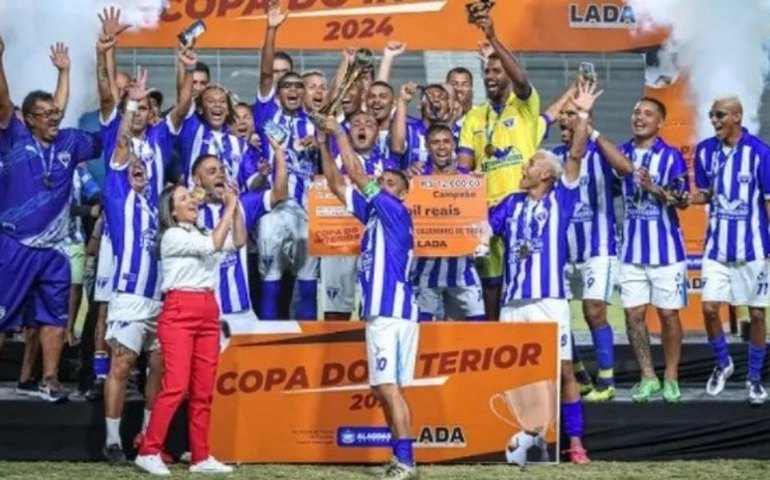 Barra de São Miguel brilha e conquista a Copa do Interior 2024 com goleada sobre Delmiro Gouveia