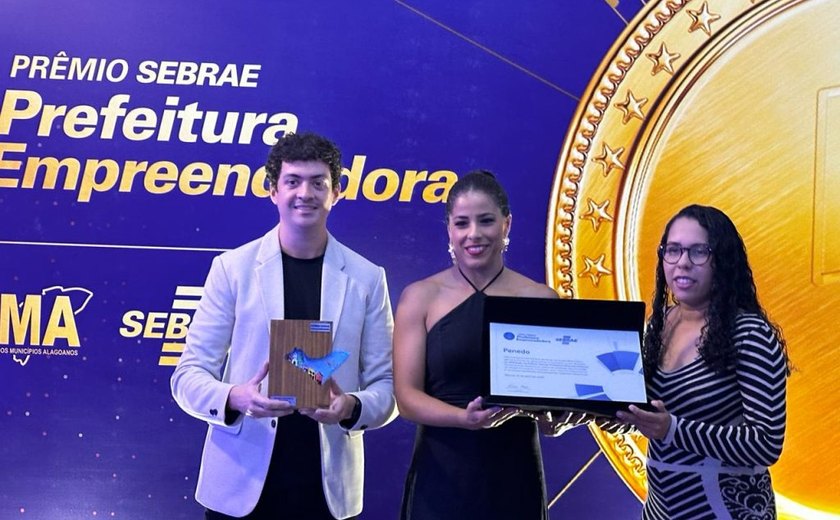 Penedo recebe Prêmio Sebrae por Inovação no Turismo