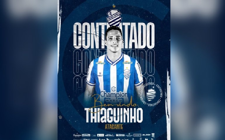 Atacante deixa o Flamengo e acerta com CSA