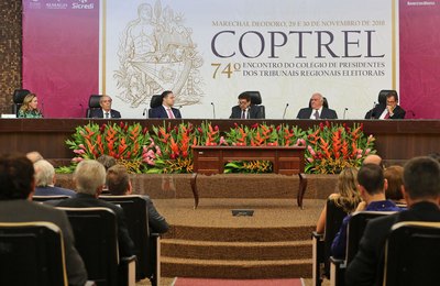 TJAL sedia abertura de encontro de presidentes dos tribunais eleitorais