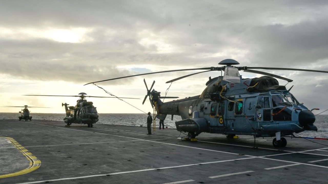 Helicóptero da Polícia Aérea e Naval do Panamá desaparece com três tripulantes a bordo