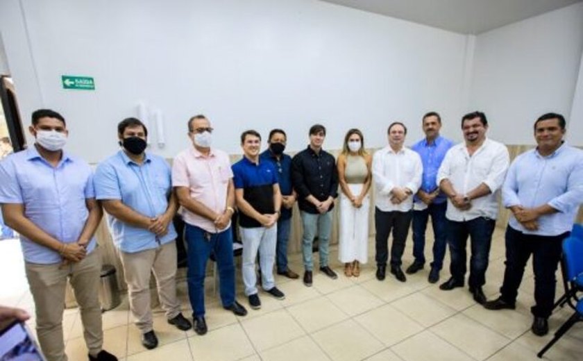 Prefeito Luciano participa de eleição de diretoria de consórcio para cessão do saneamento básico