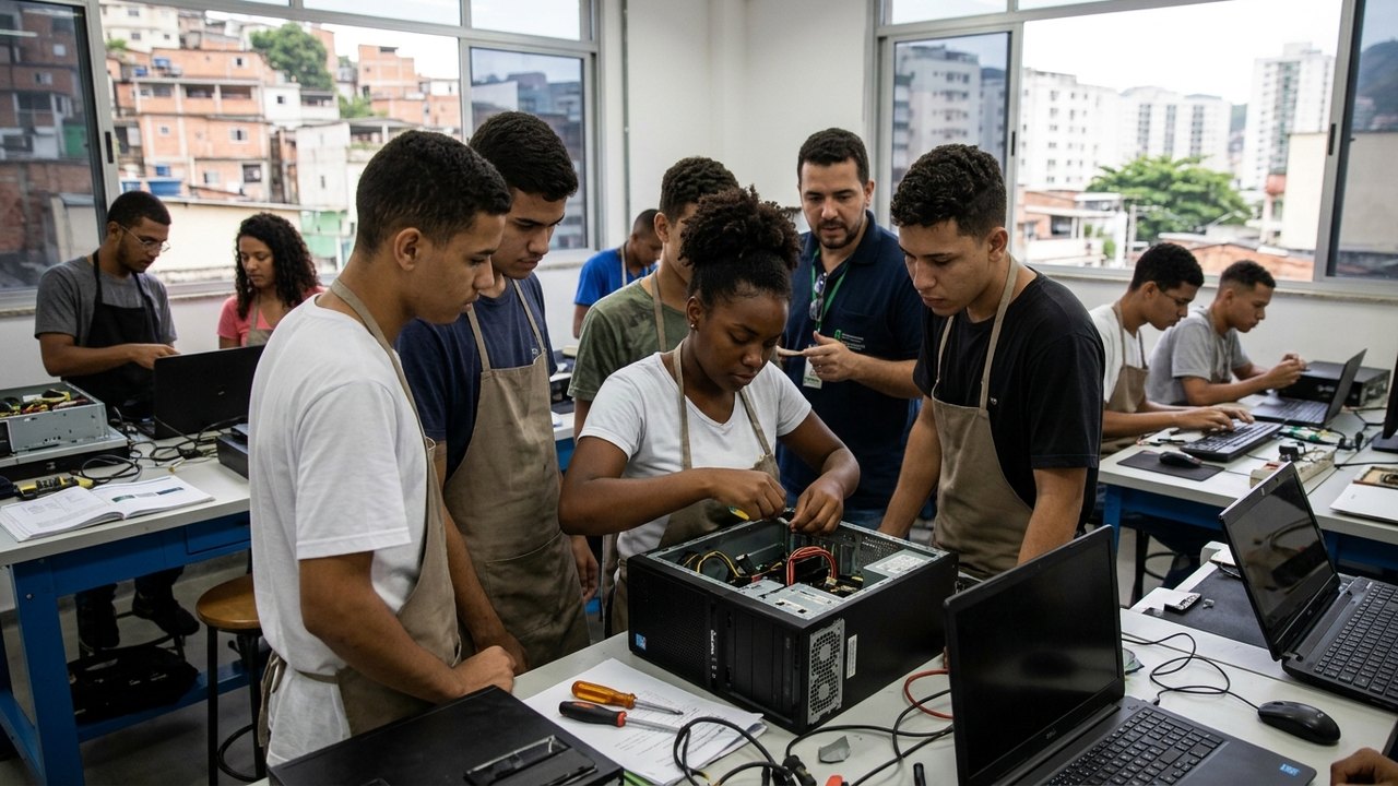 Rio de Janeiro oferece 3.500 vagas gratuitas em cursos para jovens