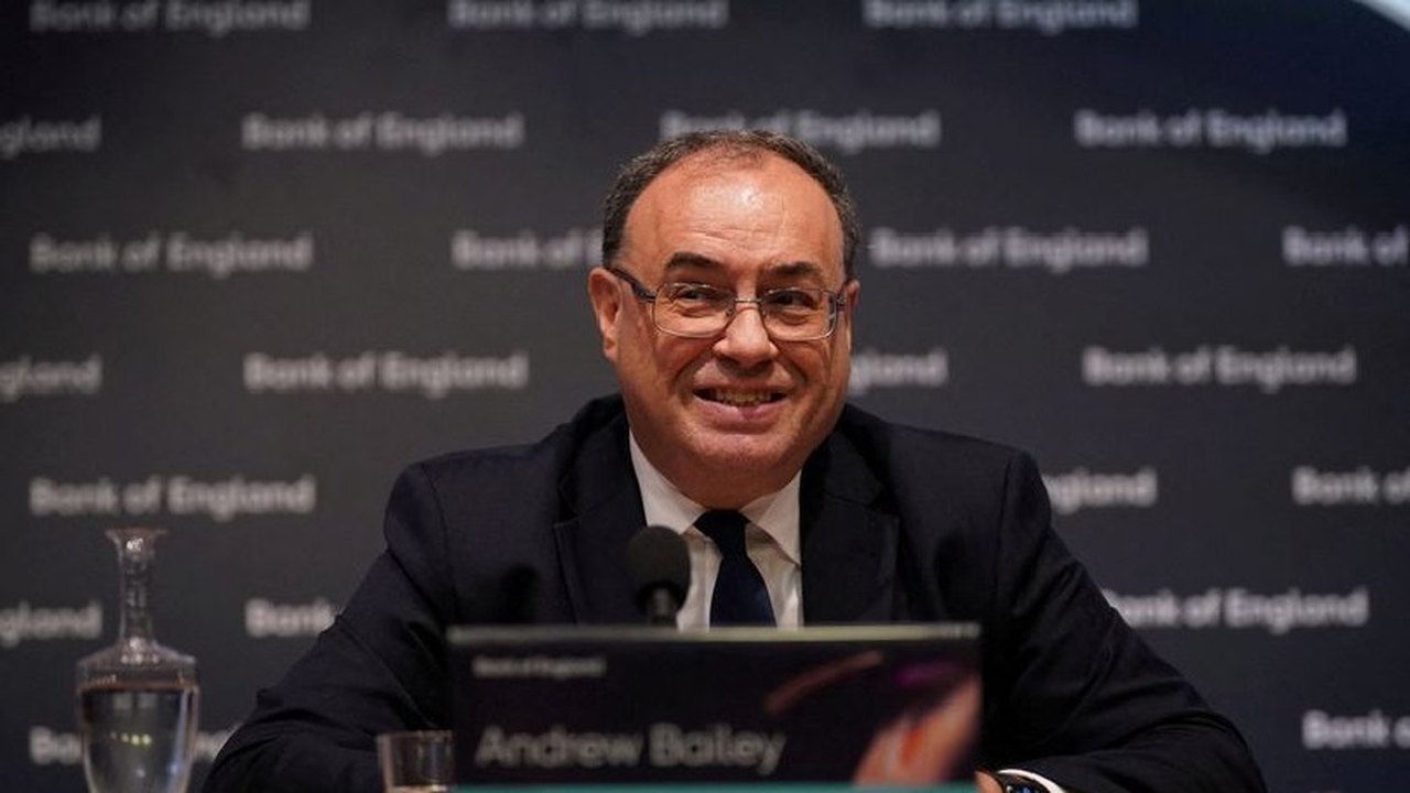 BoE/Bailey: não espero que nosso balanço volte para onde estava antes da crise financeira