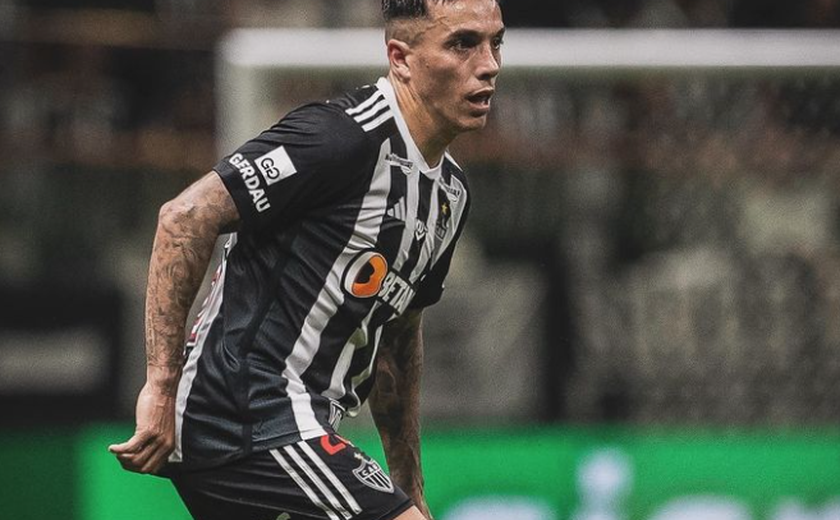 Saravia inicia transição física e corre contra o tempo para reforçar Atlético-MG contra o Vasco