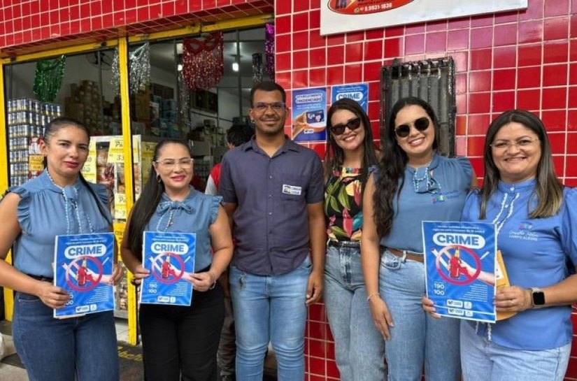 Campo Alegre: Conselho Tutelar realiza trabalho de conscientização sobre a proibição à venda de bebidas alcoólicas para menores