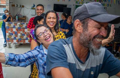 Festa de São João do Centro Pop 3 leva alegria e bem-estar para usuários
