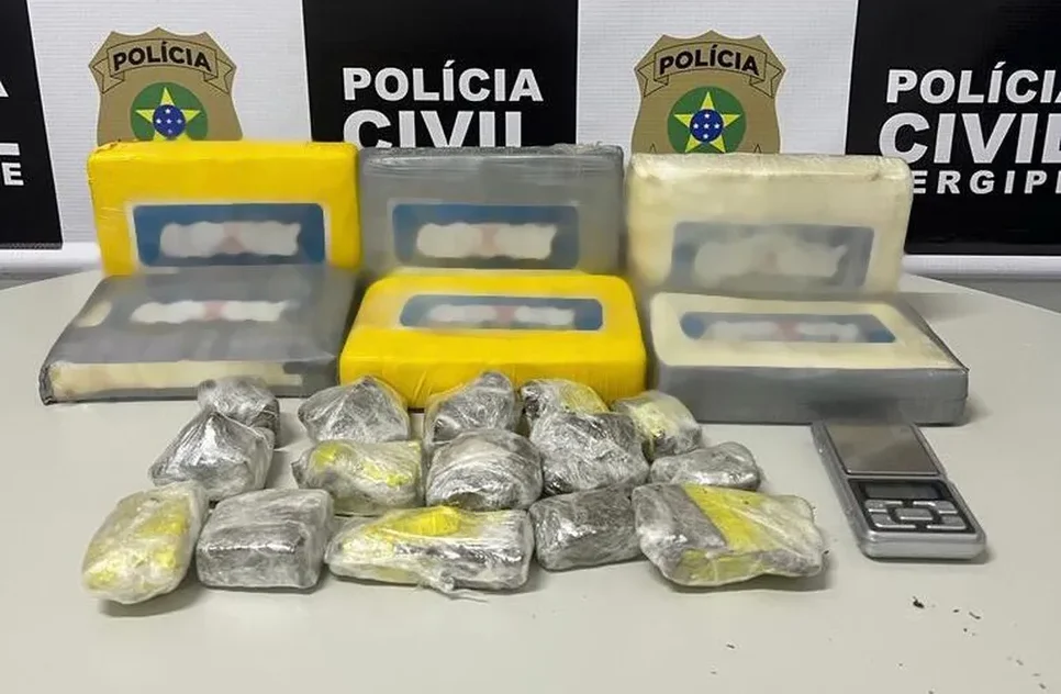Homem e mulher são presos com sete quilos de drogas em Propriá