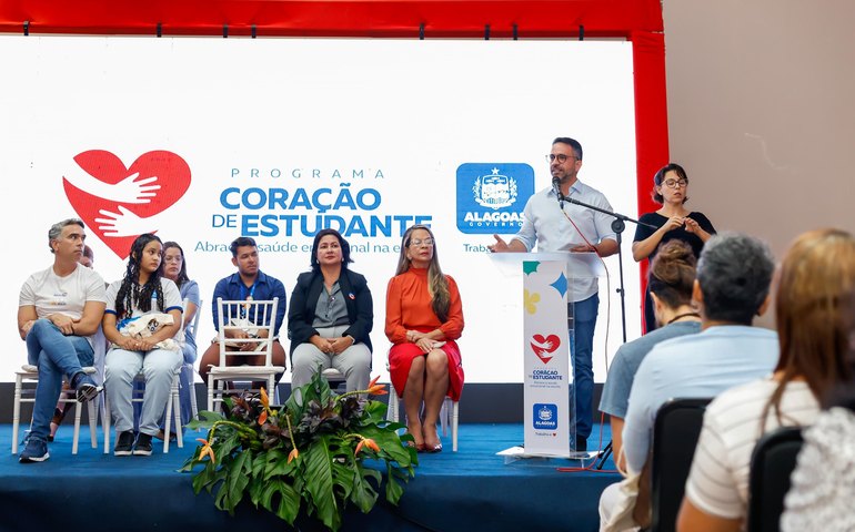 Governo lança programa Coração de Estudante de atenção à saúde mental de alunos da rede estadual
