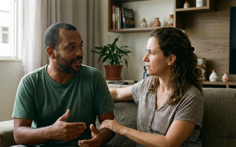 Discutir com seu parceiro pode ser o segredo para um relacionamento duradouro, aponta estudo