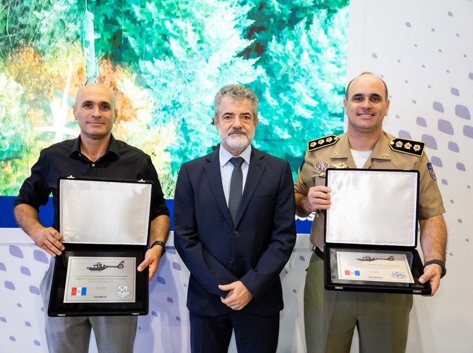 DEA e SSP recebem homenagem durante evento nacional de defesa e segurança
