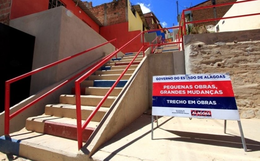 Obras de mobilidade mudam realidade dos moradores da grota do Pau D’Arco