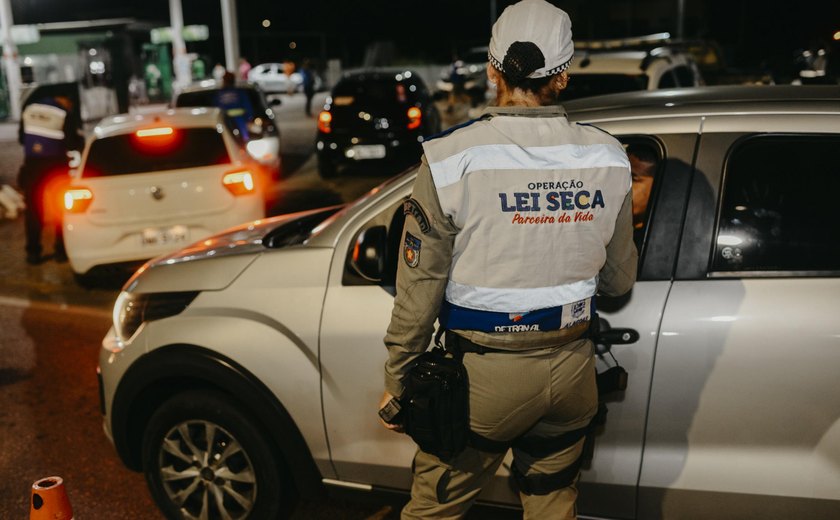 Detran amplia fiscalização e reduz em 36,87% o índice de alcoolemia nas abordagens da Lei Seca