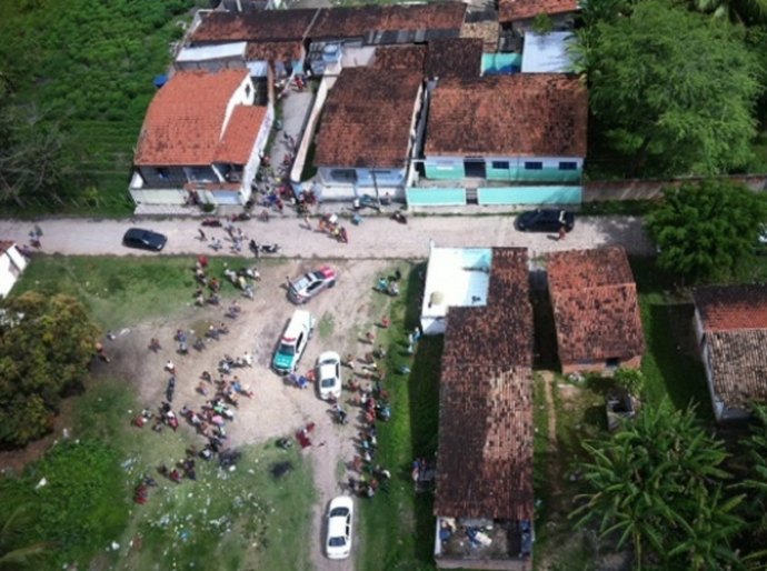 Grupamento aéreo com helicóptero Falcão 3 faz buscas a assaltantes no Pilar