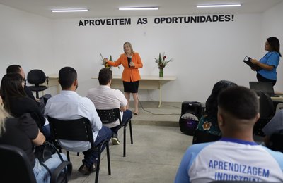 MPAL participa da implantação de mais uma turma do programa de aprendizagem no sistema socioeducativo