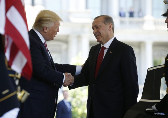 Donald Trump recebe presidente da Turquia na Casa Branca