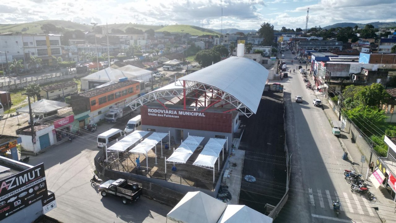  Governador Paulo Dantas inaugura terminal rodoviário de União dos Palmares neste domingo (25) 