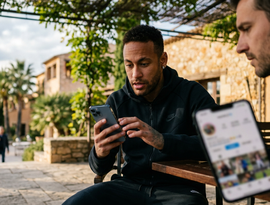 Neymar curte fotos de modelo francesa e diz que foi sem querer