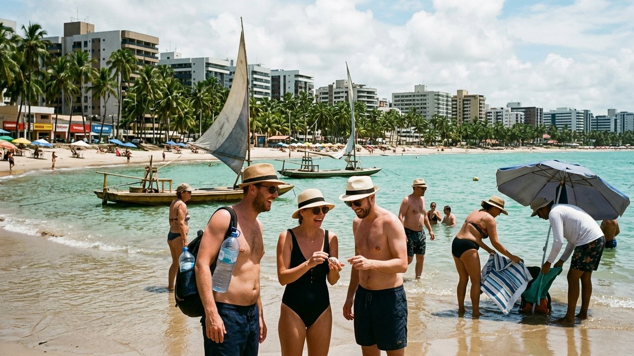 Maceió se destaca entre os destinos mais buscados por turistas estrangeiros no Brasil, aponta KAYAK