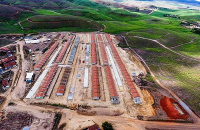 Prefeitura da Laje acelera obras de construção de 200 casas populares