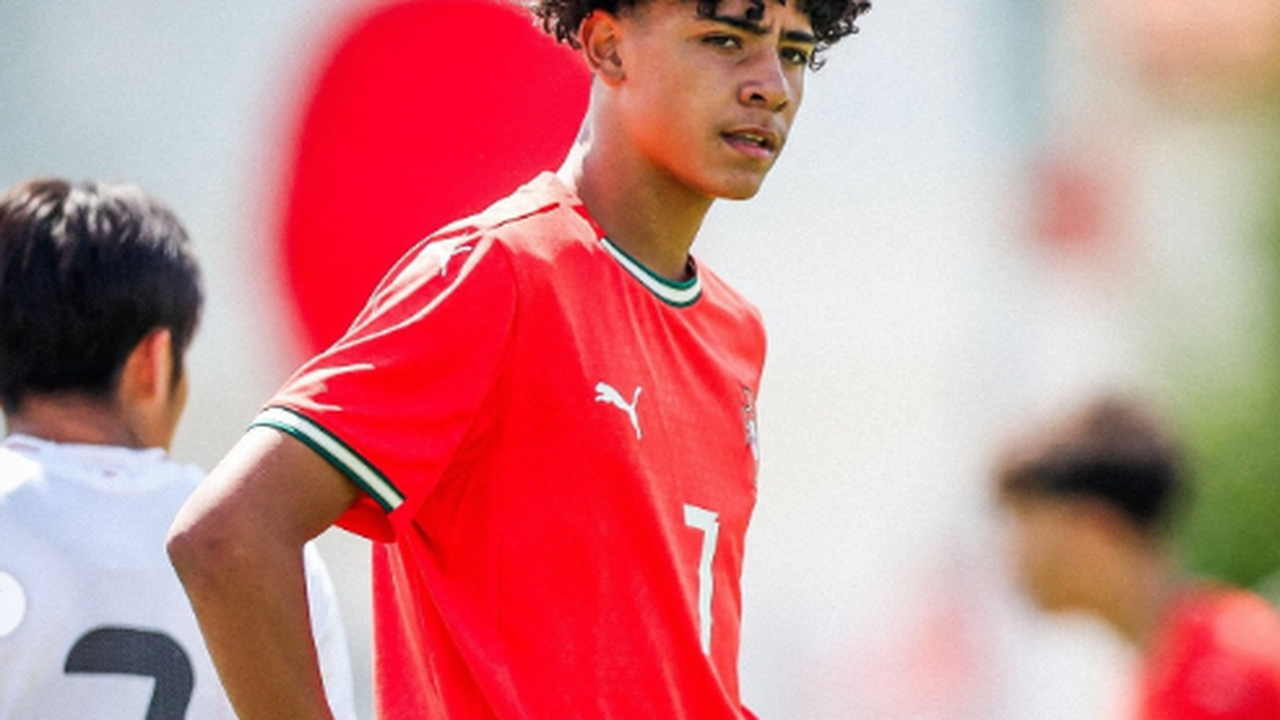 Cristiano Ronaldo Jr. marca seu primeiro gol pela seleção sub-16 de Portugal; veja o lance